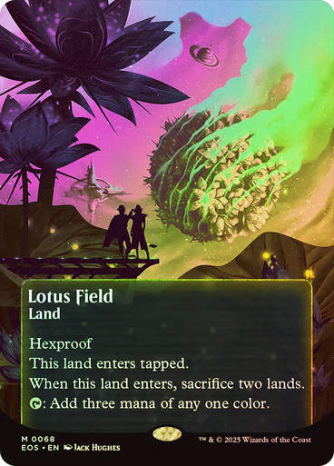Lotus Field (EOS) (68) / Borderless / Foil