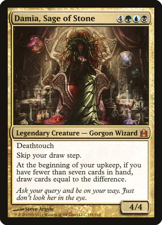 Damia, Sage of Stone (cmd)