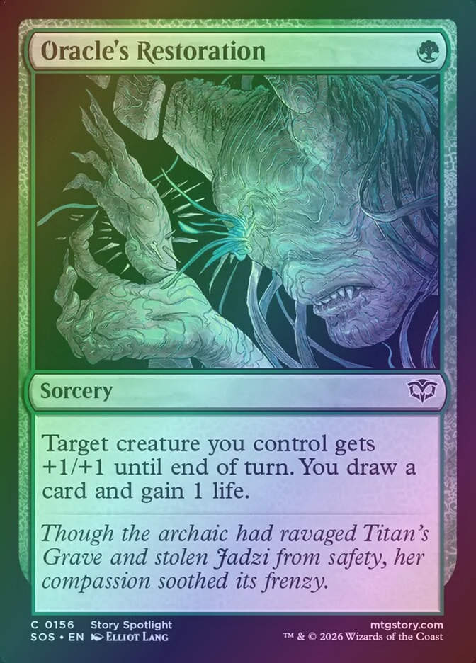 Oracle's Restoration (SOS) (156) / Foil