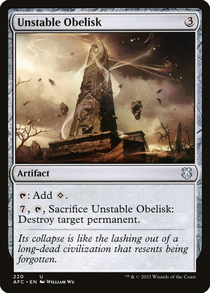 Unstable Obelisk (AFC) (220)