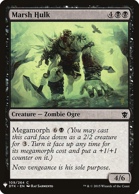 Marsh Hulk (PLST) (DTK-109)