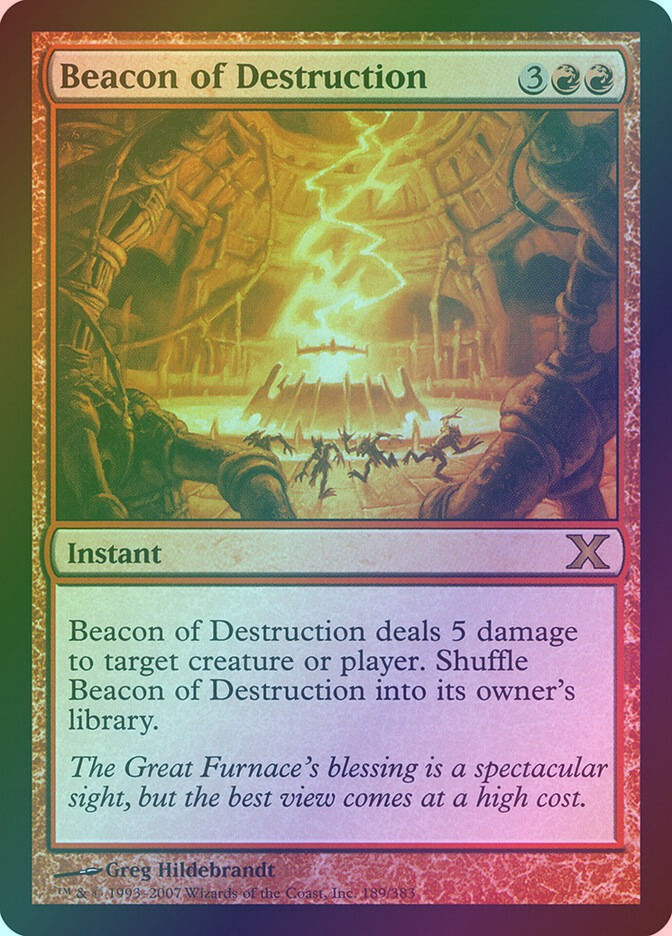 Beacon of Destruction (10E) (189) / Foil