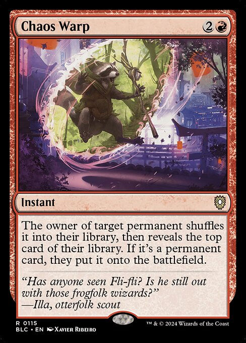 Chaos Warp (blc) (115)