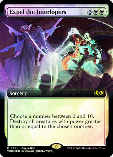 Expel the Interlopers (woe) / Buy-a-Box Foil