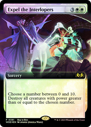 Expel the Interlopers (woe) / Buy-a-Box Foil