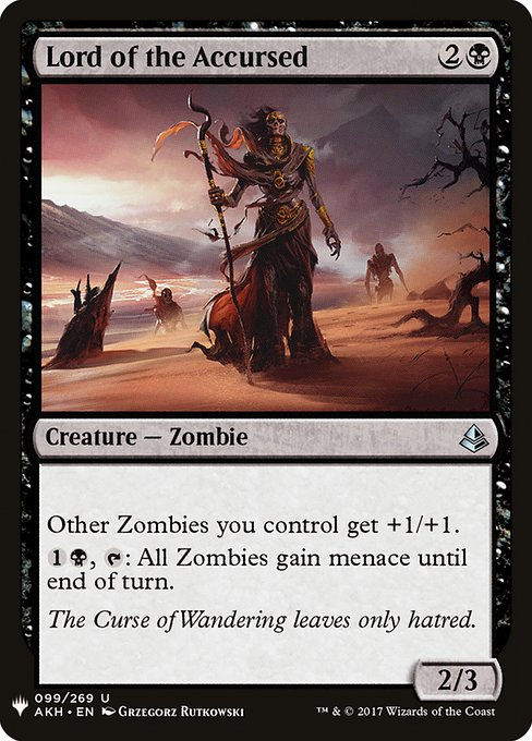 Lord of the Accursed (PLST) (AKH-99)