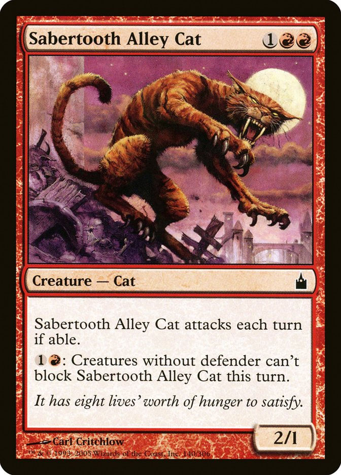 Sabertooth Alley Cat (rav)