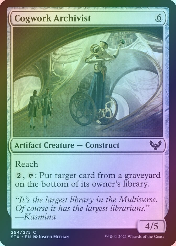 Cogwork Archivist (STX) (254) / Foil