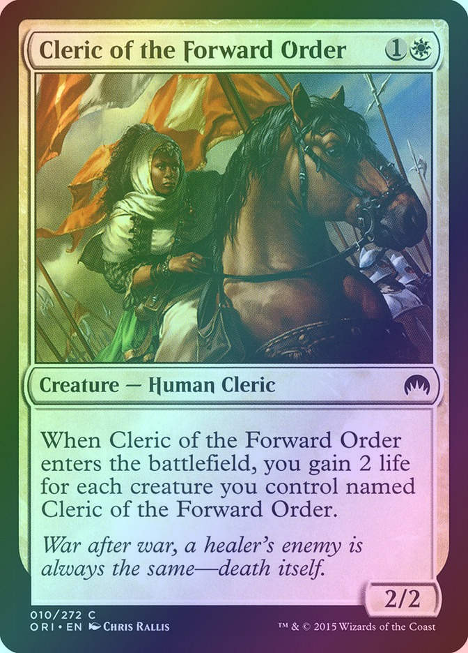 Cleric of the Forward Order (ORI) (10) / Foil