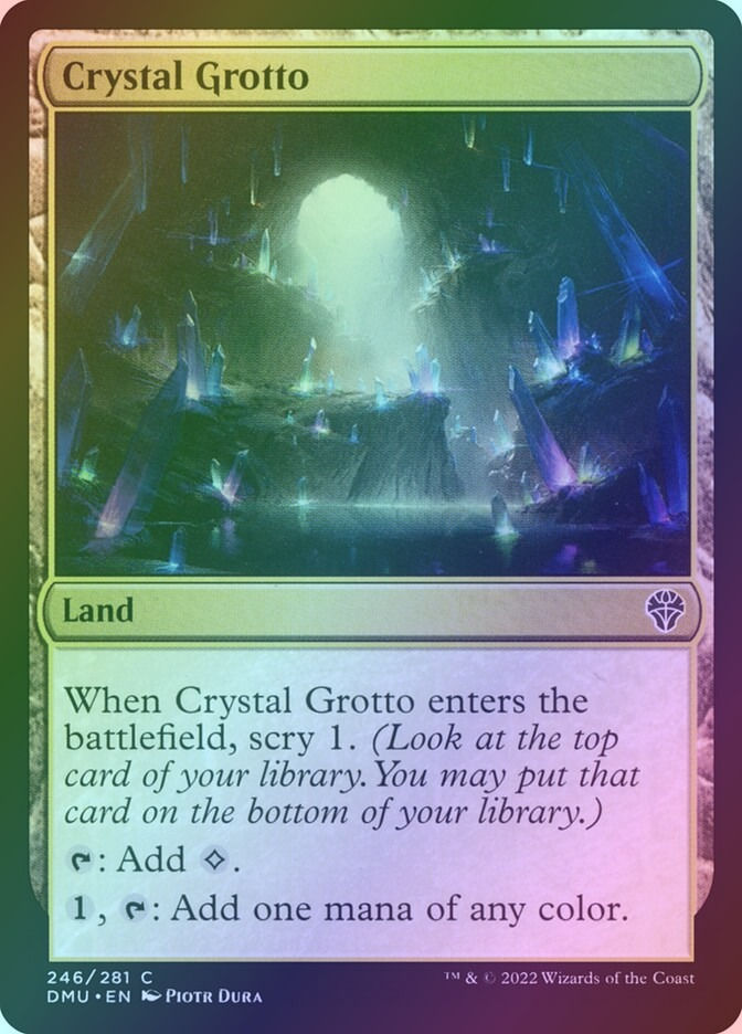 Crystal Grotto (DMU) (246) / Foil