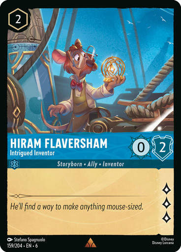 Hiram Flaversham - Intrigued Inventor (LOR_AZU)