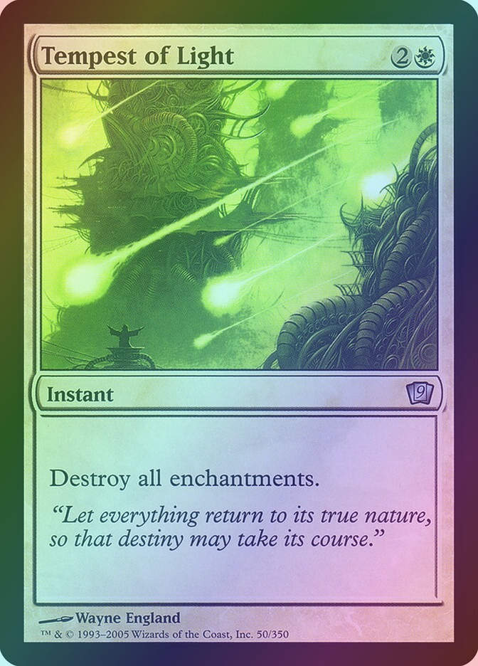 Tempest of Light (9ED) (50★) / Foil