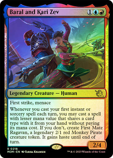 Baral and Kari Zev (mom) / Foil