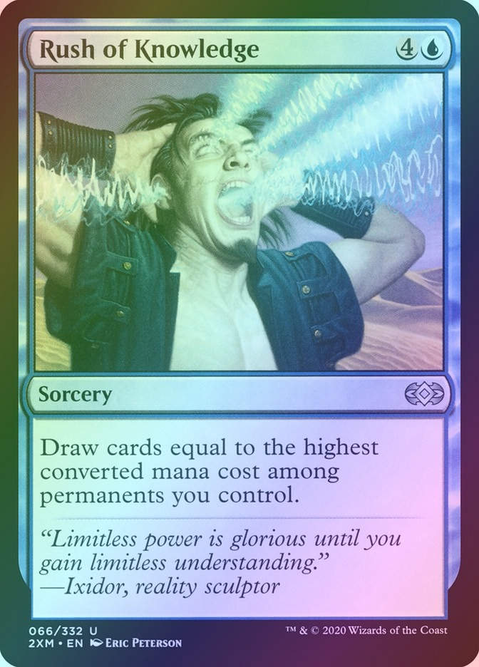 Rush of Knowledge (2XM) (66) / Foil