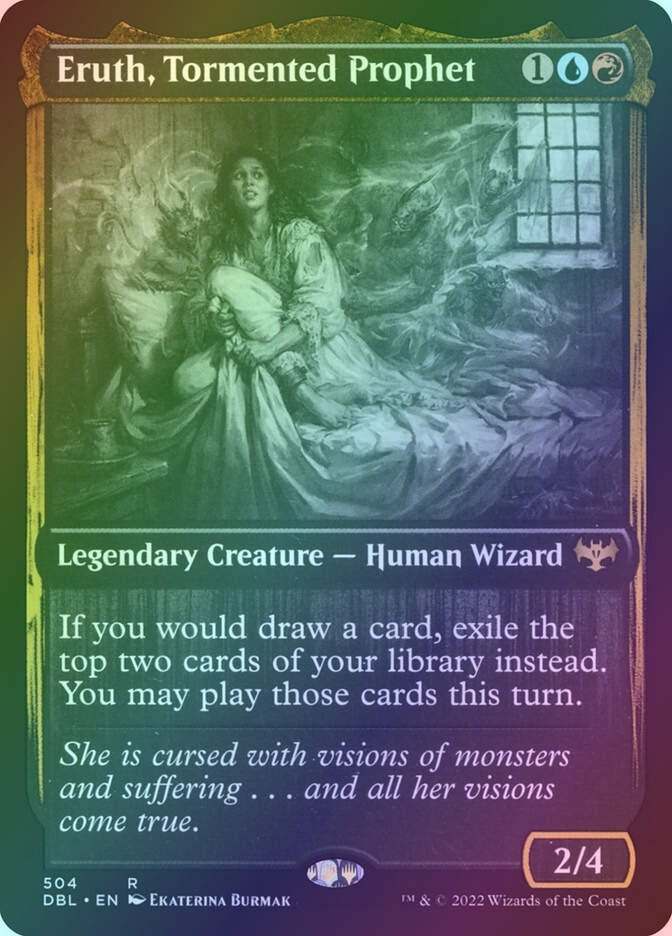 Eruth, Tormented Prophet (DBL) (504) / Foil