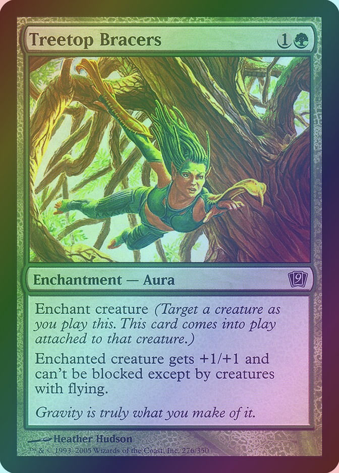 Treetop Bracers (9ED) (276★) / Foil