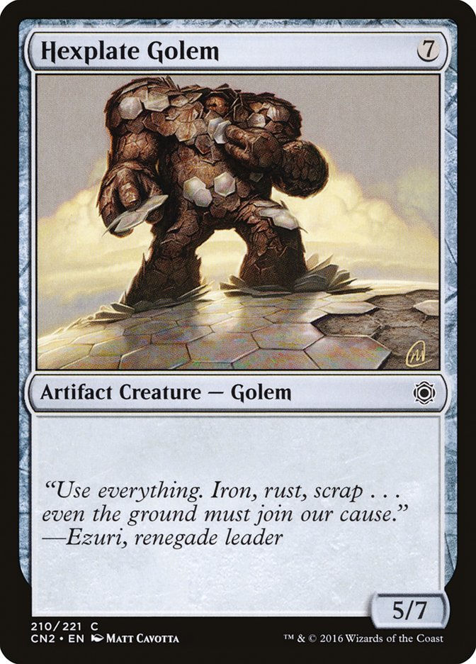 Hexplate Golem (cn2)