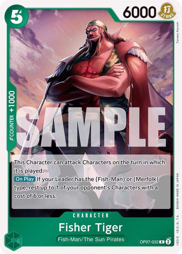Fisher Tiger (OP07-032) / Foil
