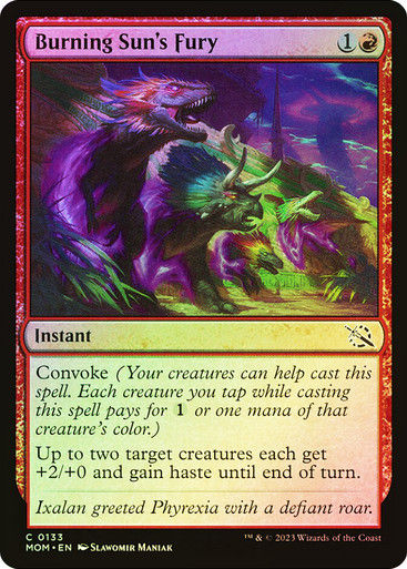 Burning Sun's Fury (mom) / Foil