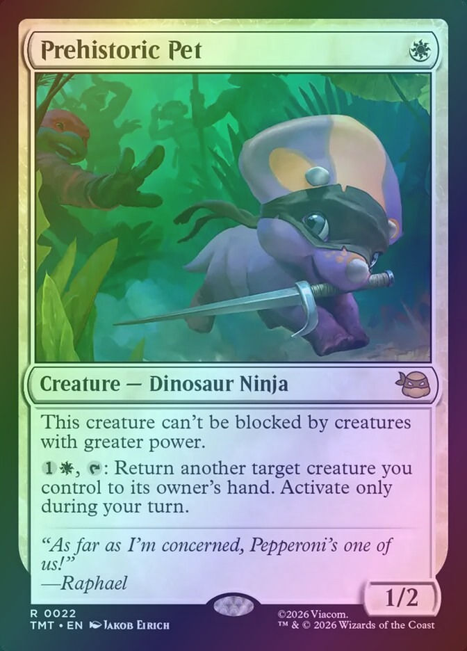 Prehistoric Pet (TMT) (22) / Foil