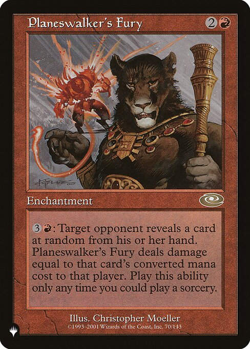 Planeswalker's Fury (PLST) (PLS-70)