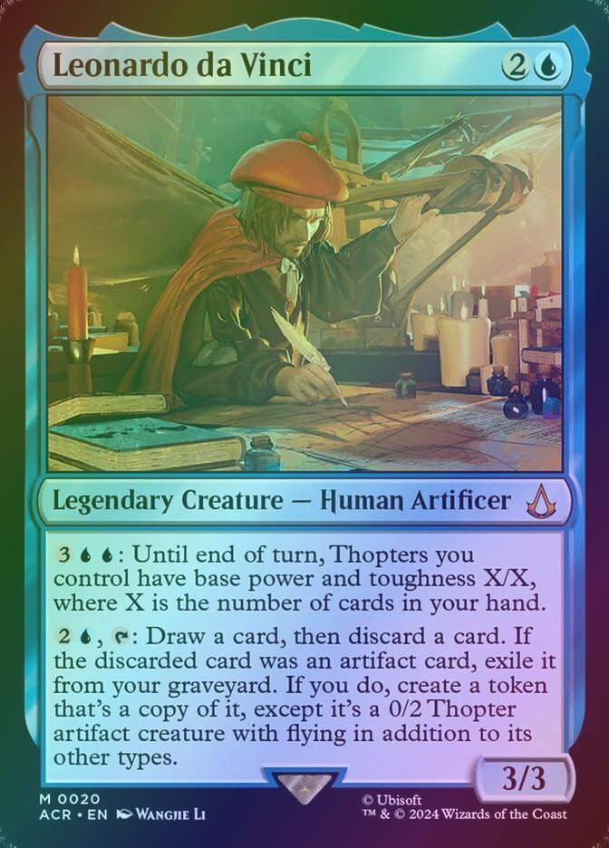 Leonardo da Vinci (ACR) (20) / Foil