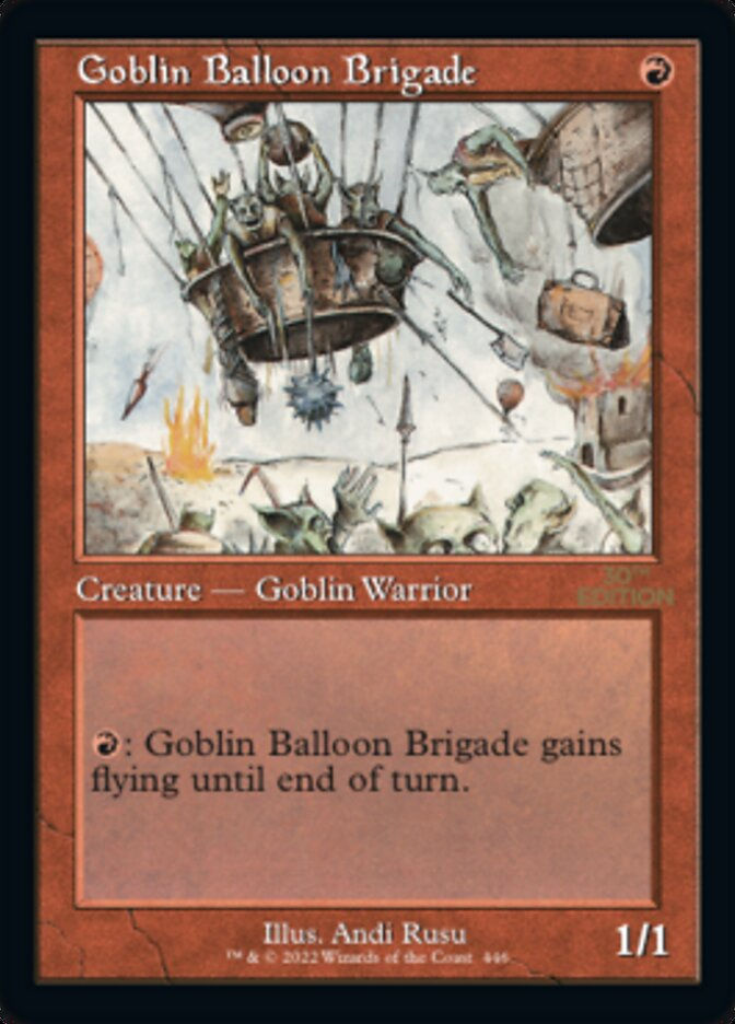 Goblin Balloon Brigade (30a) / Retro Frame