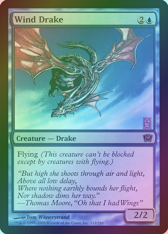 Wind Drake (9ED) (112★) / Foil