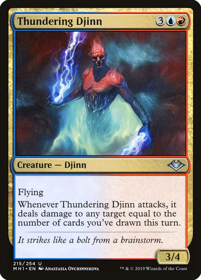 Thundering Djinn (MH1) (215)
