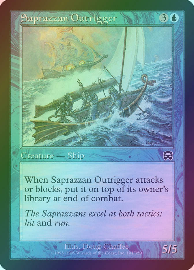 Saprazzan Outrigger (MMQ) (101) / Foil