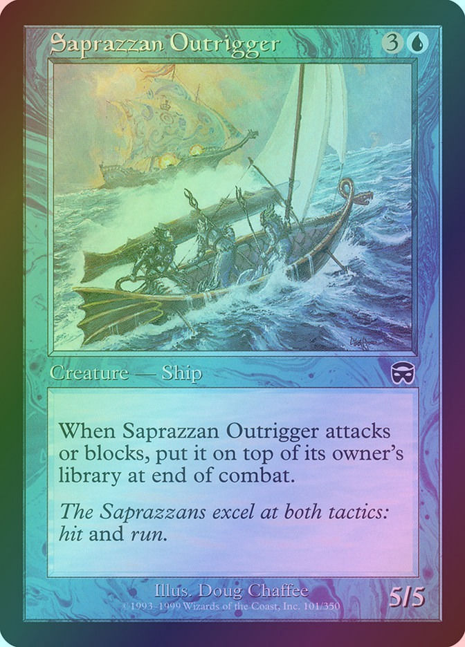 Saprazzan Outrigger (MMQ) (101) / Foil