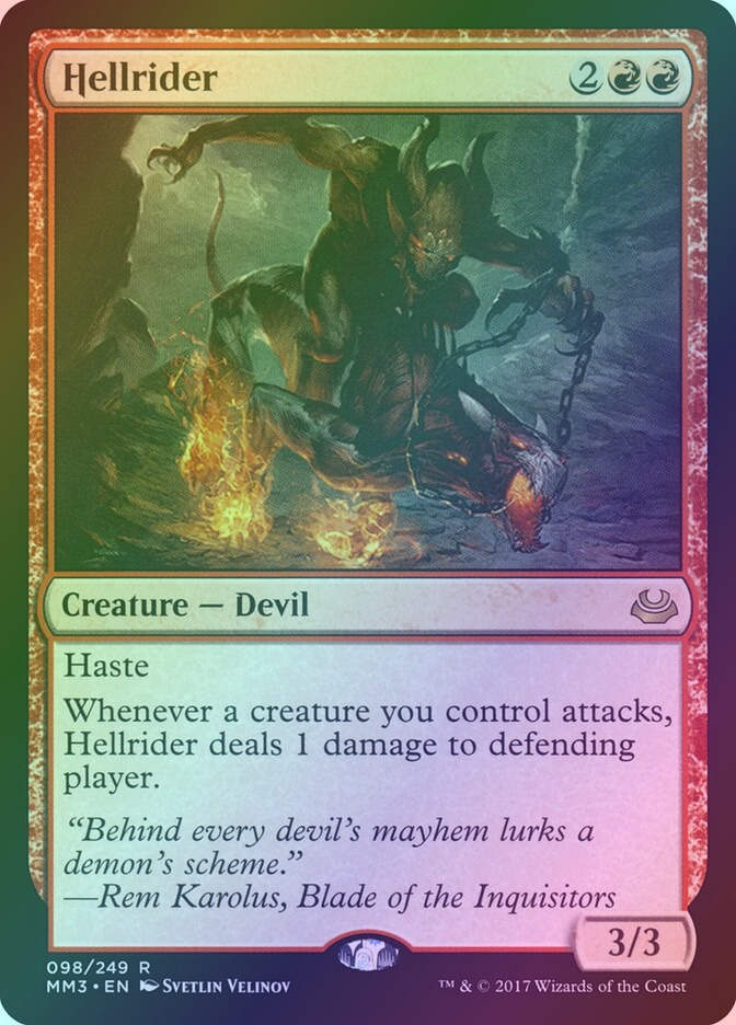 Hellrider (MM3) (98) / Foil