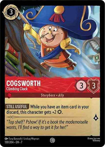 Cogsworth - Climbing Clock (LOR_ARC)