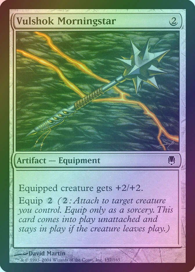 Vulshok Morningstar (DST) (157) / Foil