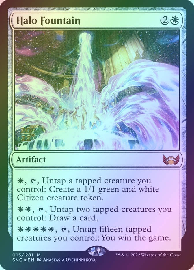 Halo Fountain (PSNC) (15s) / Foil