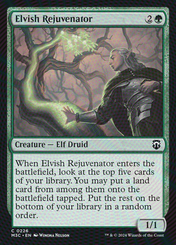 Elvish Rejuvenator (M3C) (226) / Ripple Foil
