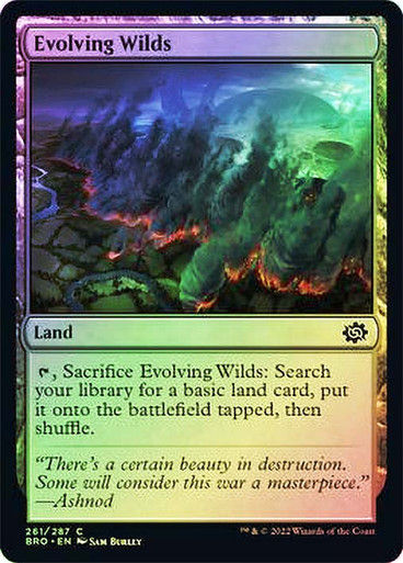 Evolving Wilds (BRO) / Foil