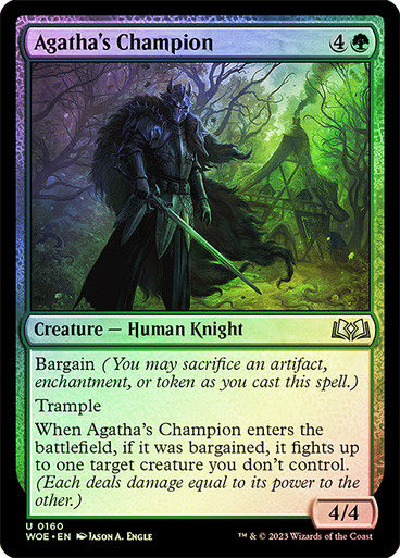Agatha's Champion (woe) / Foil