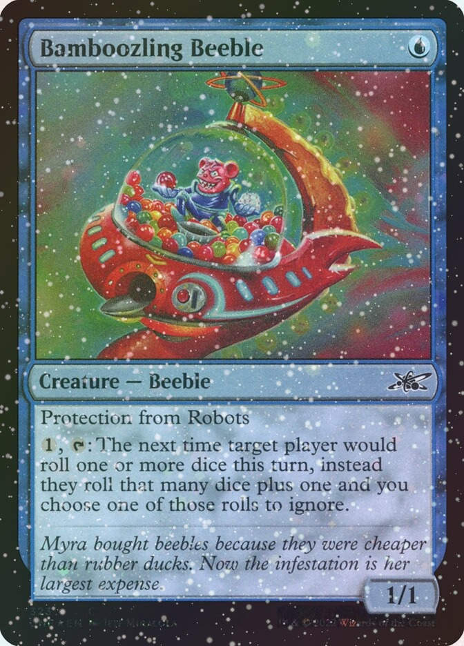 Bamboozling Beeble (UNF) (323) / Galaxy Foil