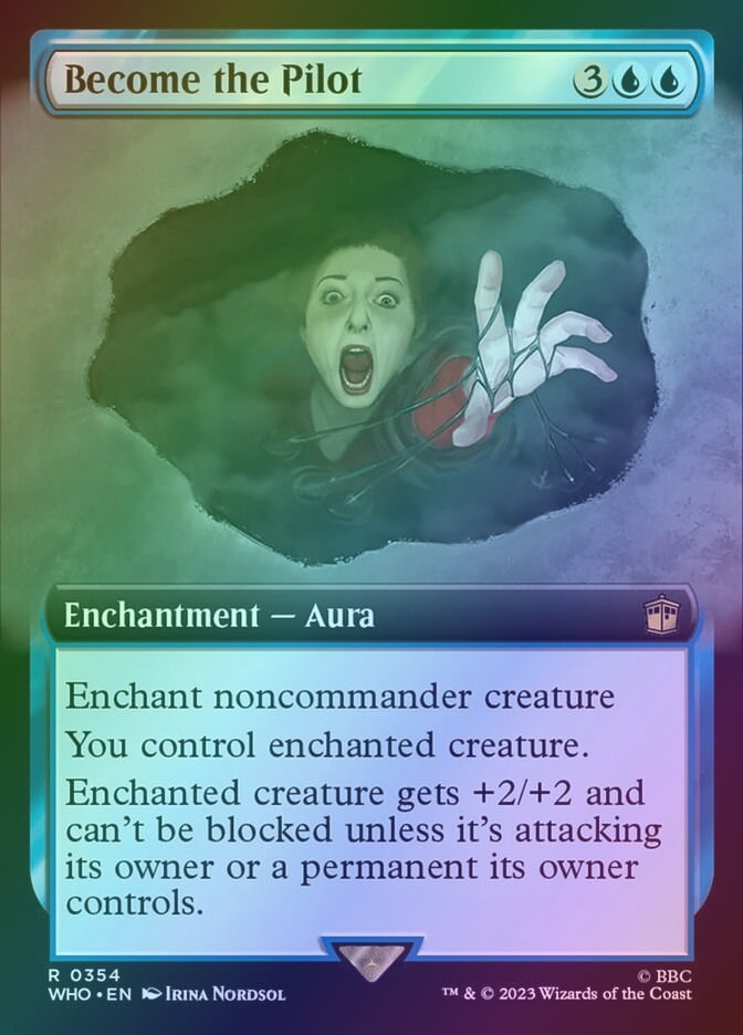 Become the Pilot (WHO) (354) / Extended Art / Foil