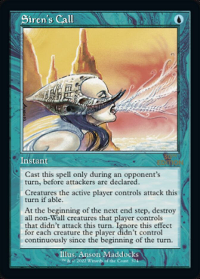 Siren's Call (30a) / Retro Frame