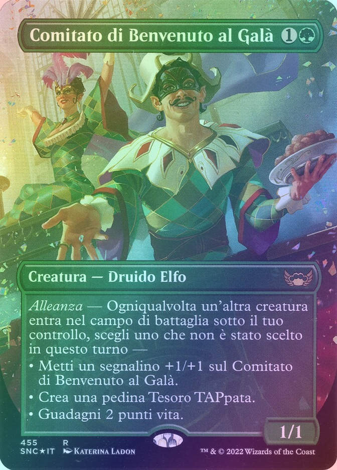 Gala Greeters (SNC) (455) / Borderless / Foil