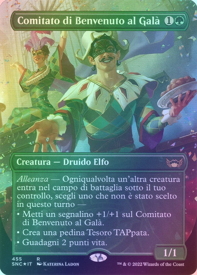 Gala Greeters (SNC) (455) / Borderless / Foil