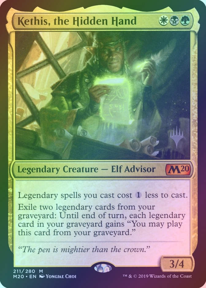 Kethis, the Hidden Hand (PM20) (211p) / Foil