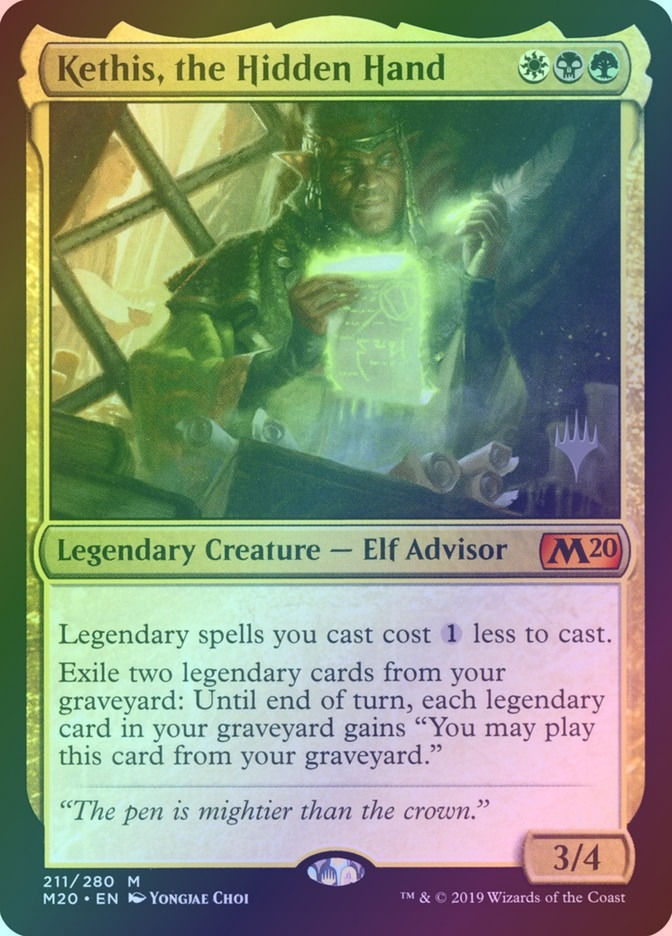 Kethis, the Hidden Hand (PM20) (211p) / Foil