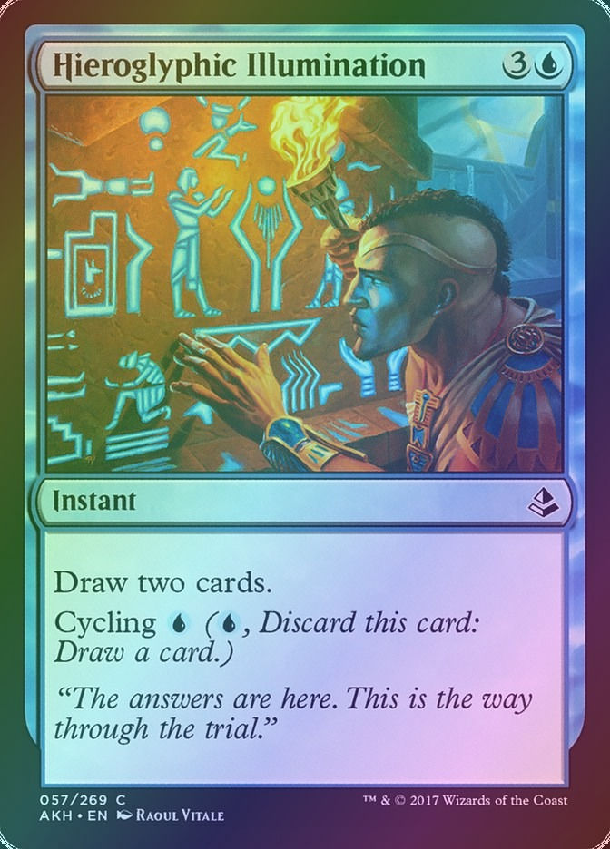 Hieroglyphic Illumination (AKH) (57) / Foil