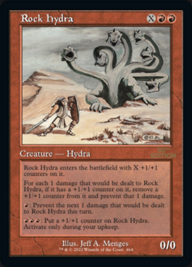 Rock Hydra (30a) / Retro Frame