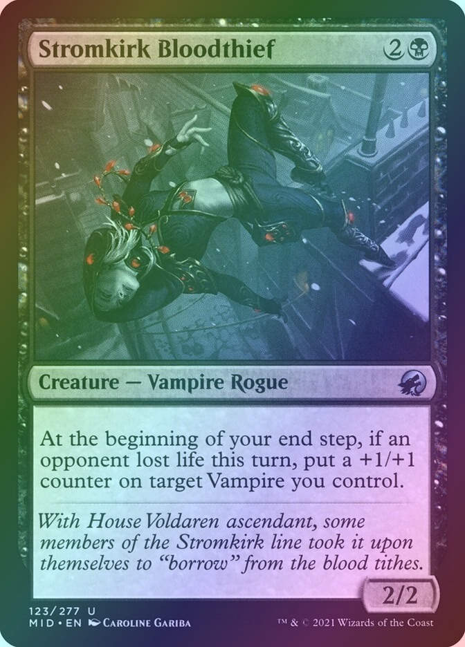 Stromkirk Bloodthief (MID) (123) / Foil