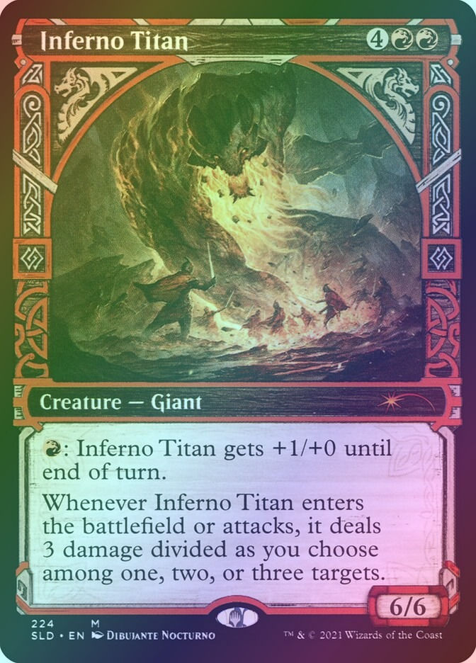 Inferno Titan (SLD) (224) / Showcase / Foil