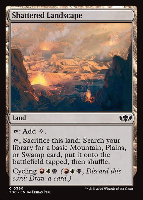 Shattered Landscape (TDC) (390)